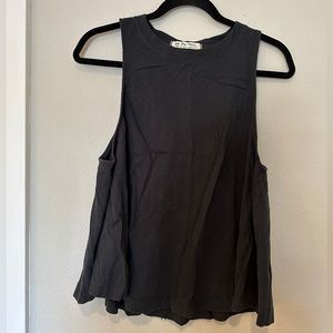 Free People Black Sleeveless Top